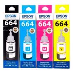 Juego de Tintas T664 4 Colores EPSON